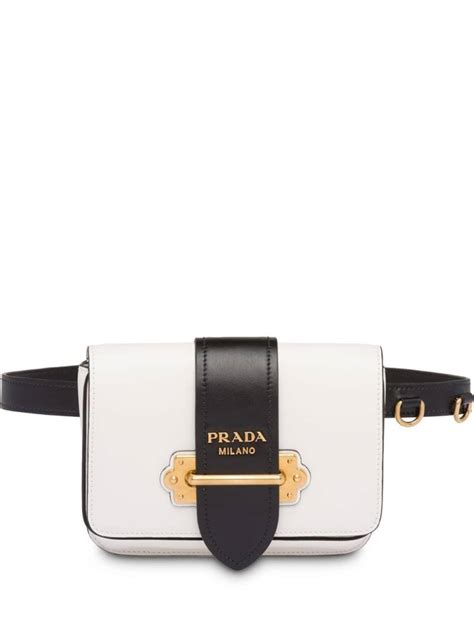 prada bauchtasche weiß|Prada Bauchtaschen .